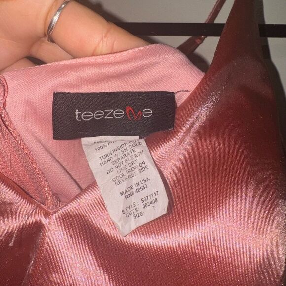 PARTY DRESS SIZE  7 - Picture 4 of 11